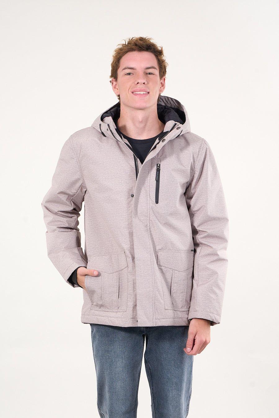 Parka Waterproof Standar Fit Beige wi9301 Polemic-2