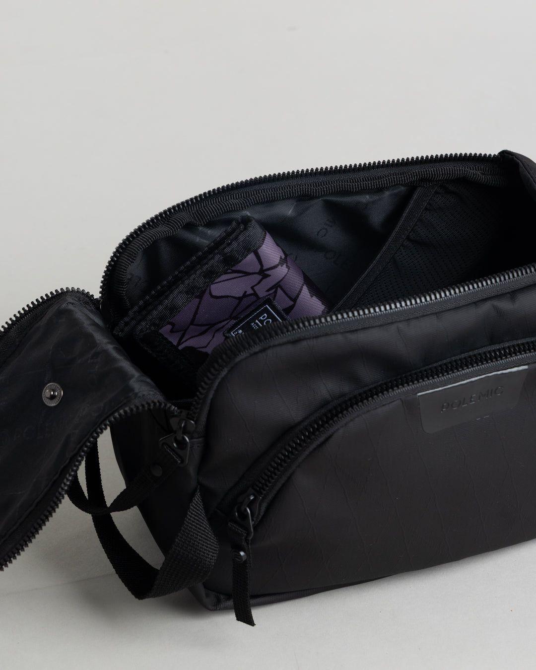 Neceser hombre 4,3L Organizador Negro Polemic-2