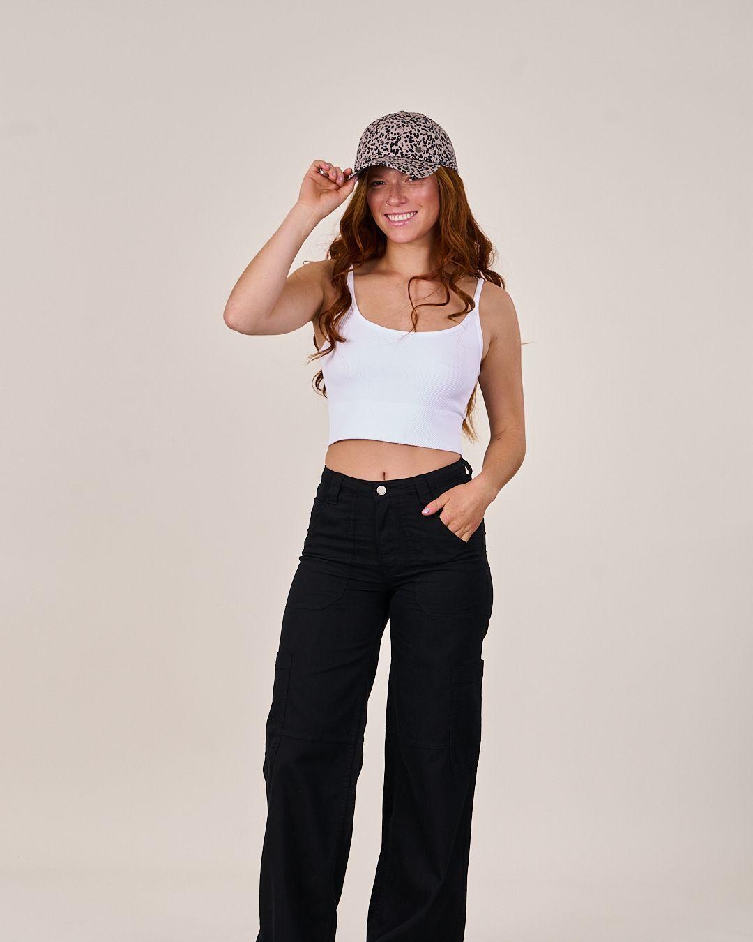 Pantalon Cargo Wide Leg VS4750 - Polemic Girl-2