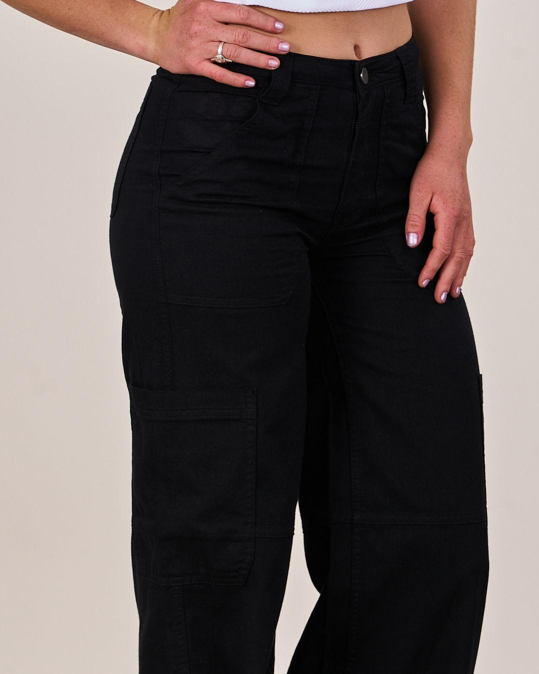 Pantalon Cargo Wide Leg VS4750 - Polemic Girl-4