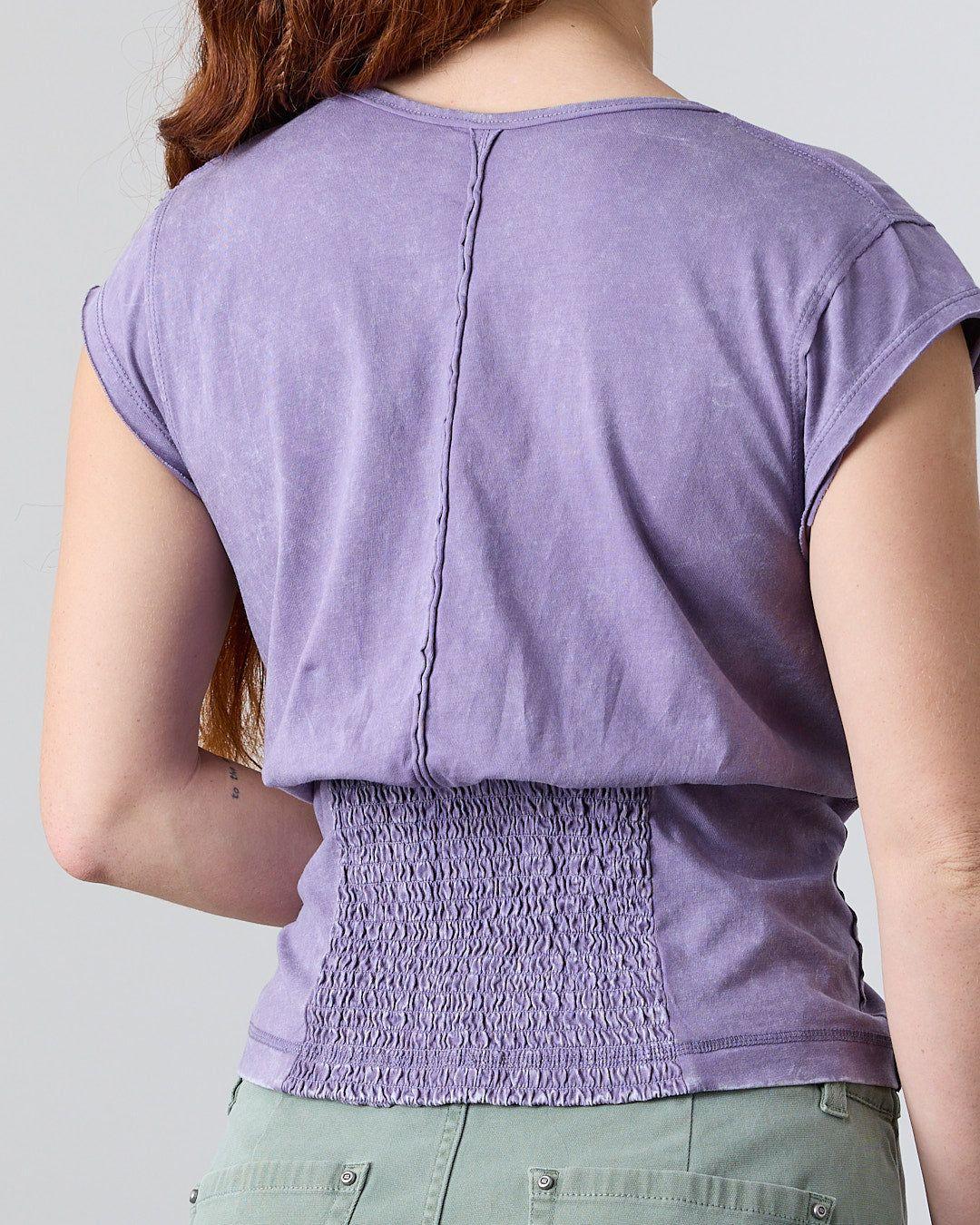 Polera Mujer escote V Algodón Polemic-3