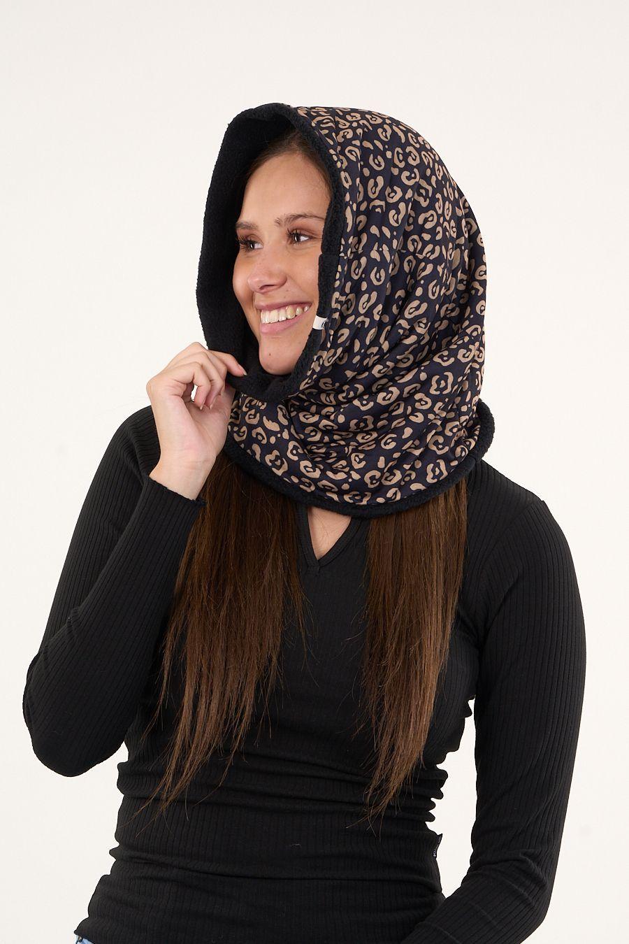 Bandana Big Mujer Reversible Cuello Invierno Soft - Polemic-3