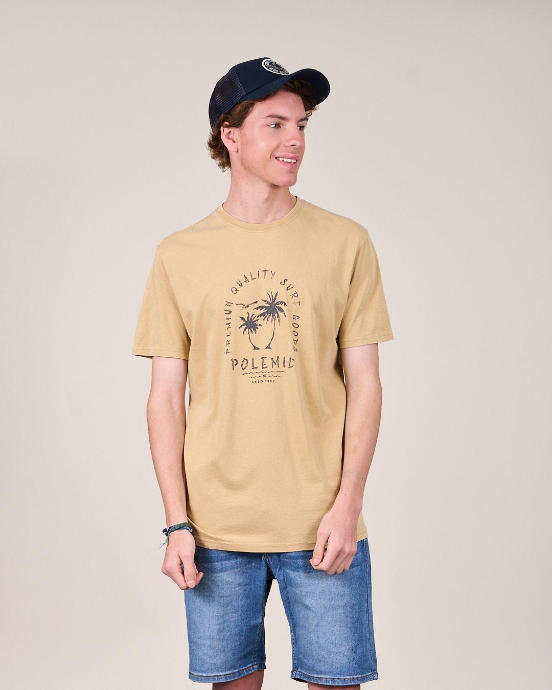 Polera procesada Retro manga corta 1362 Polemic-3