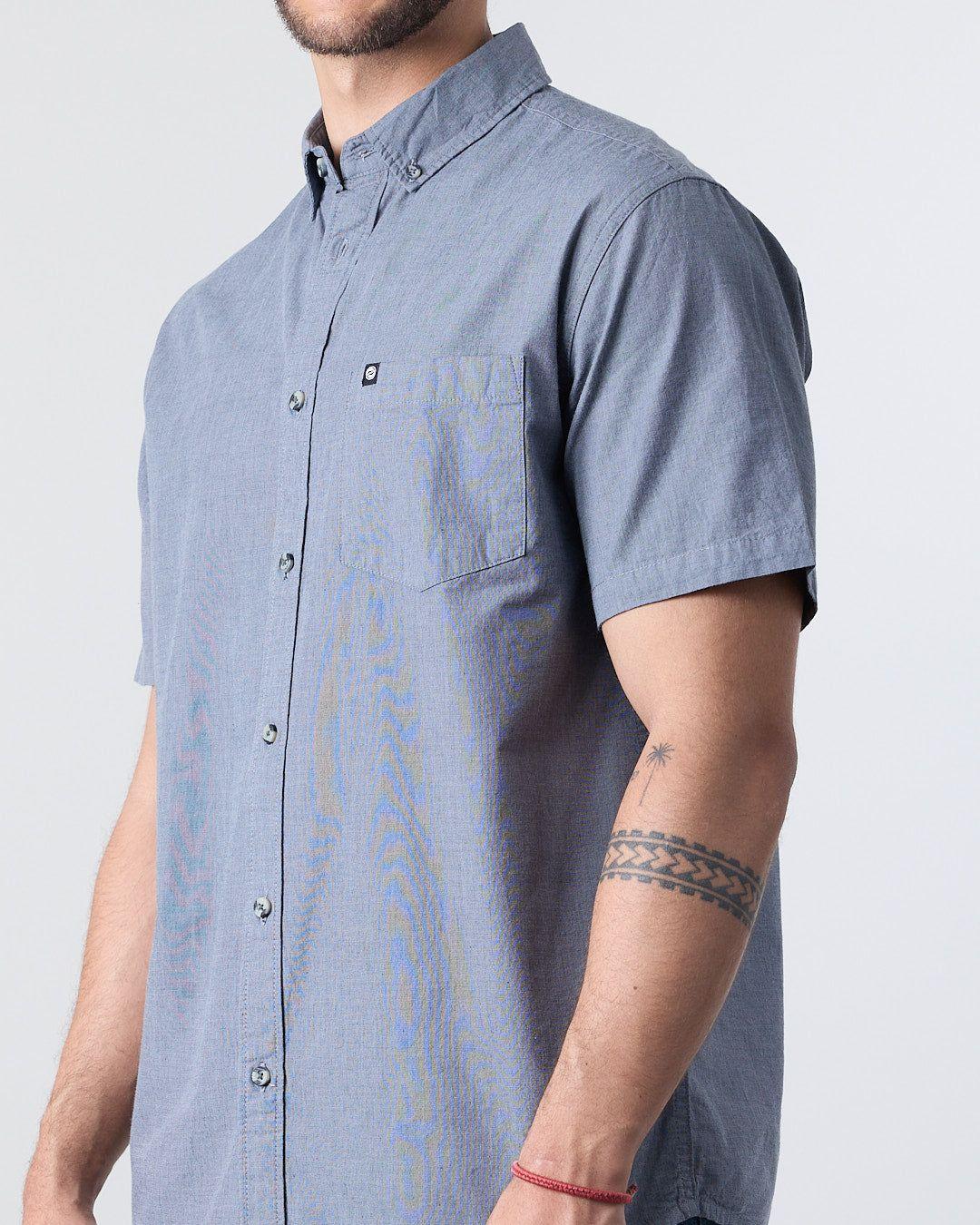 Camisa manga corta Hombre Algodón XV5780 Polemic-5