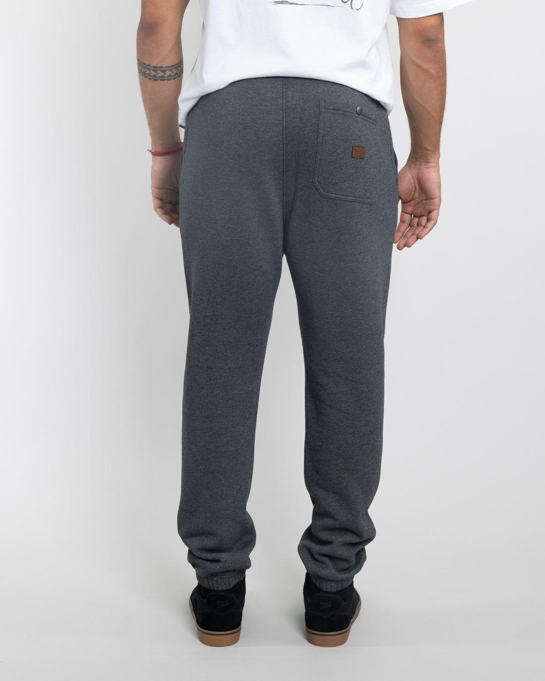 Jogger franela con puños Gris Polemic-2