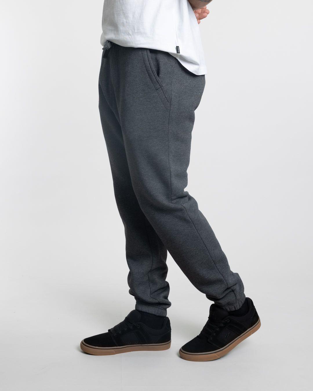 Jogger franela con puños Gris Polemic-3