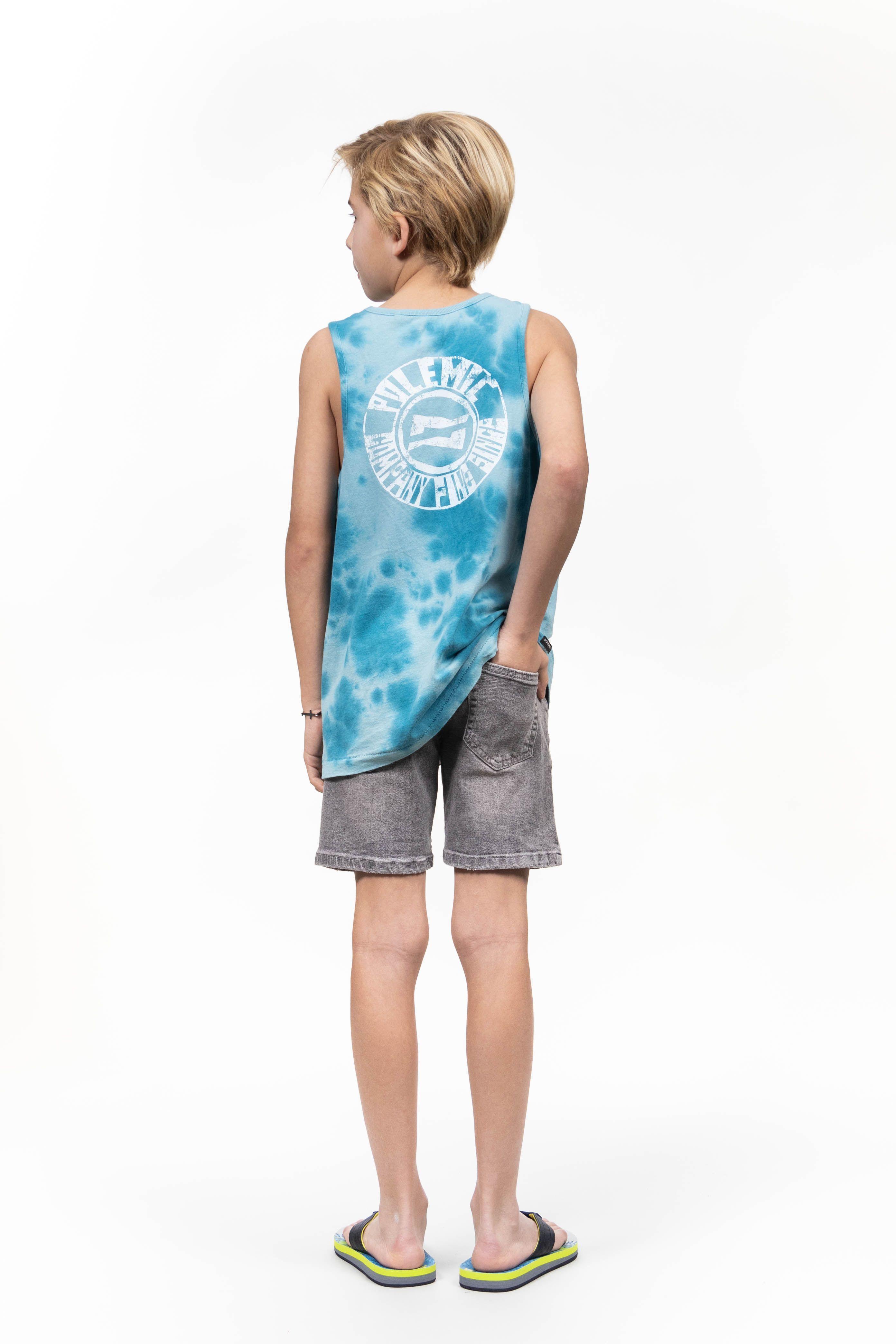 Bermuda Jeans Slim Fit TV319 - Polemic Kids-2