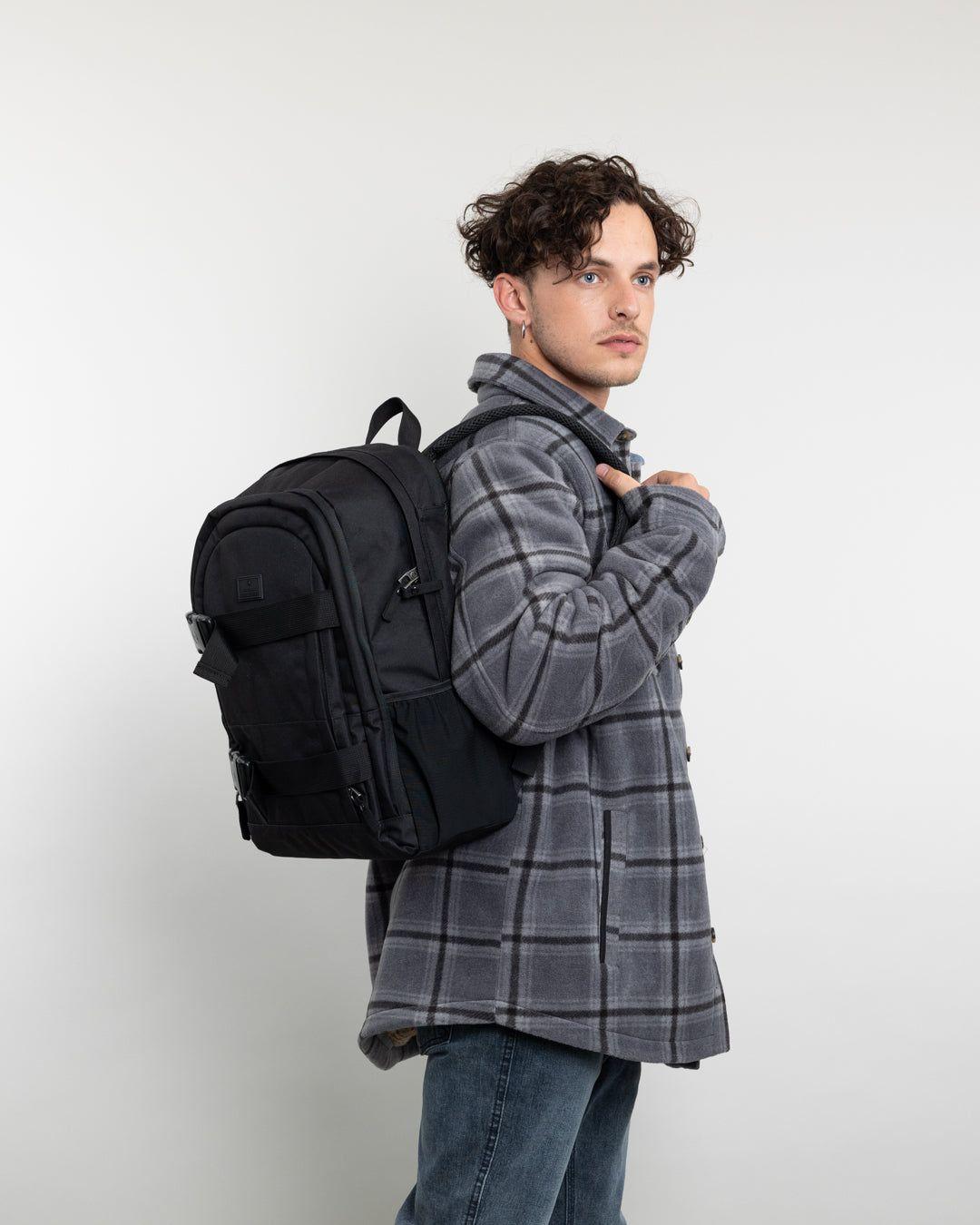 Chaqueta Campera hombre forrada en Micropolar Leñadora sin gorro Polemic-4