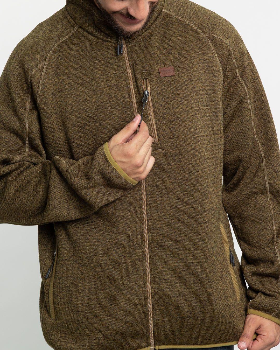 Polerón Hombre Milane texturado sin gorro Polemic-3