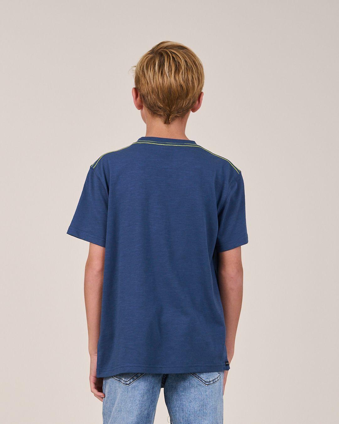 Polera niño Basica Street 1100 Polemic Kids-2