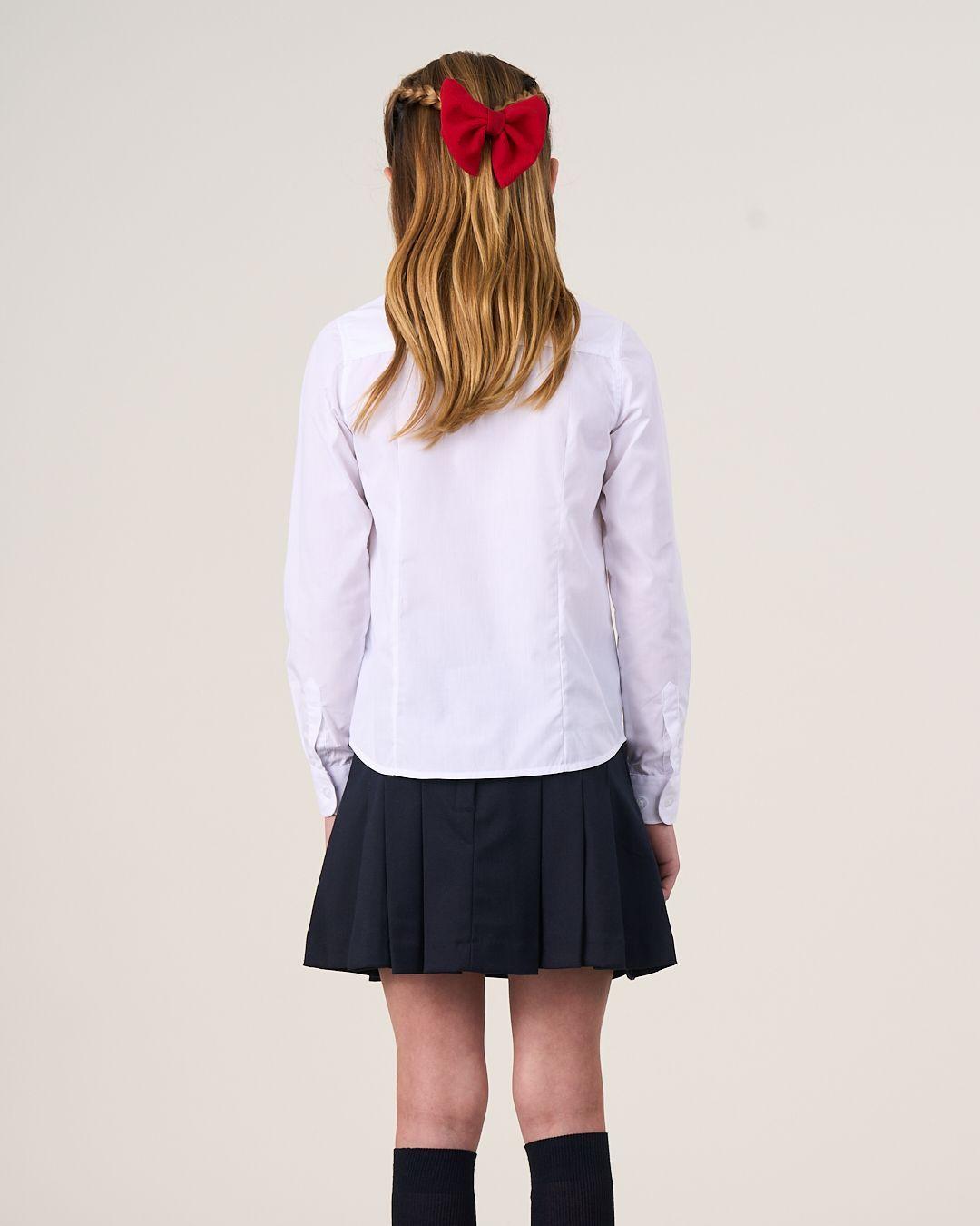 Blusa escolar niña talla 6 a 10 Polemic-2