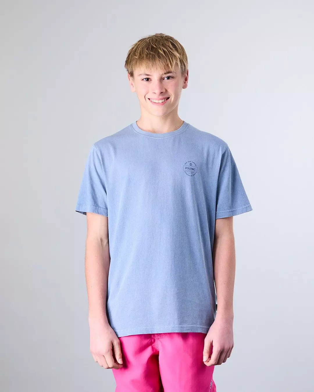 Polera junior manga corta Flower XV1377 Polemic-0