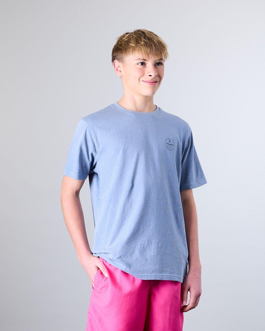 Polera junior manga corta Flower XV1377 Polemic-2