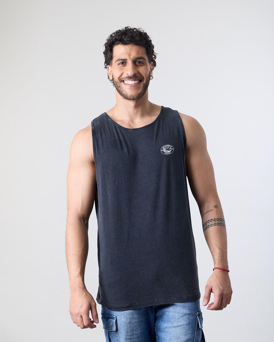 Polera Musculosa de Algodón XV1791 Polemic-0