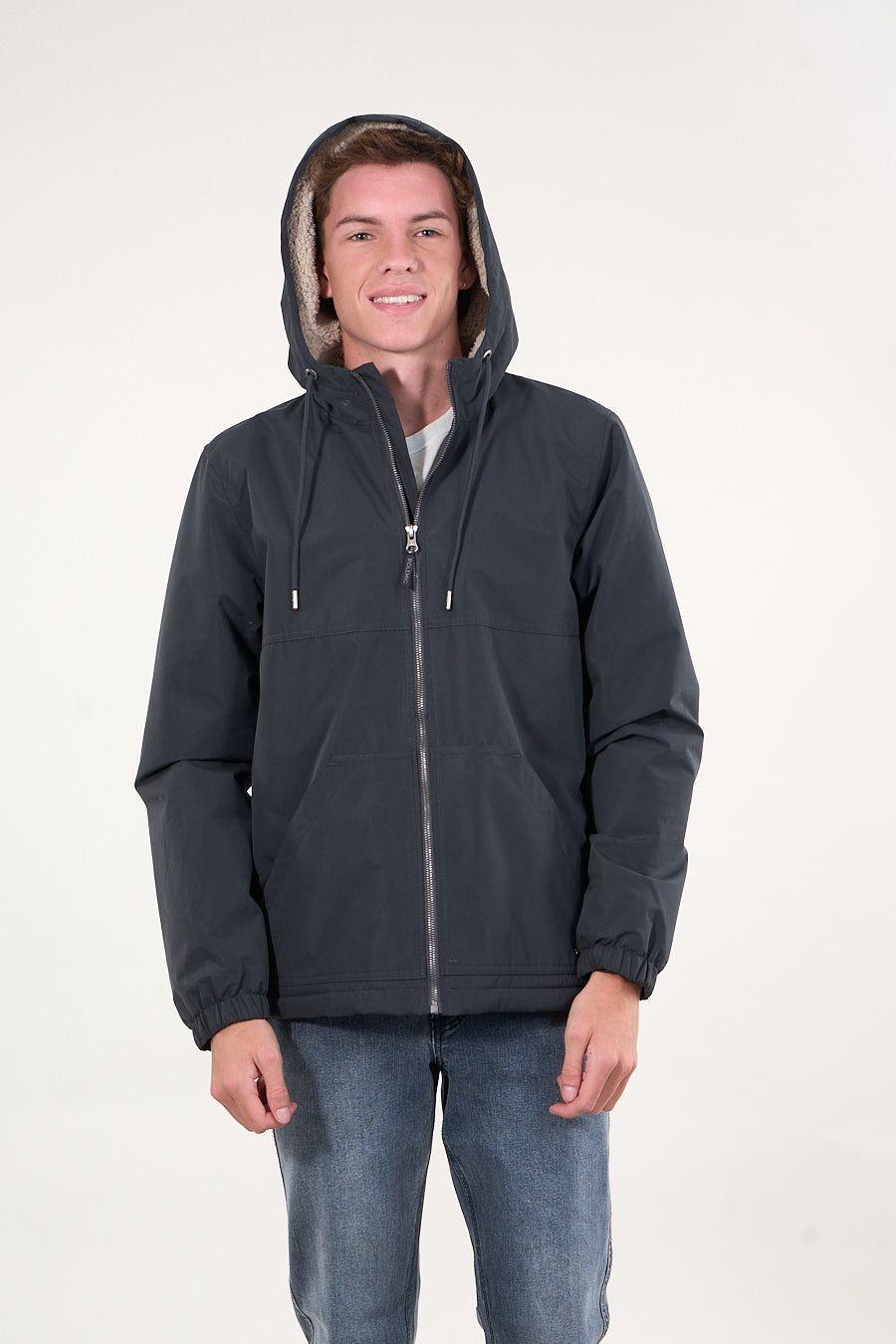 Parka Waterproof con Chiporro interior Gris wi9300 Polemic-2