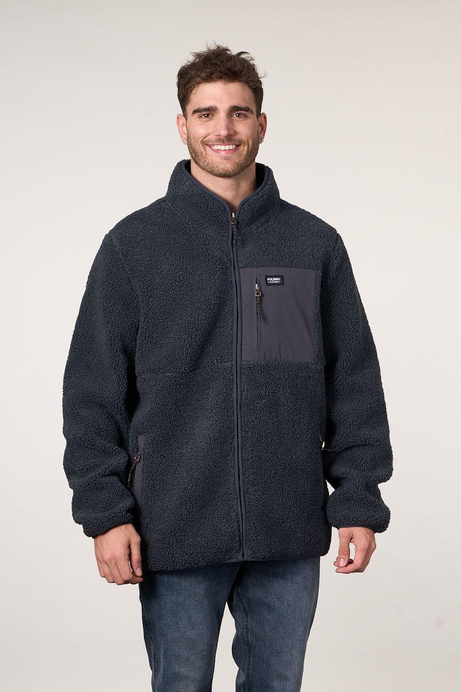 Poleron Polar Sherpa Bonded con cierre 8717 Polemic-2