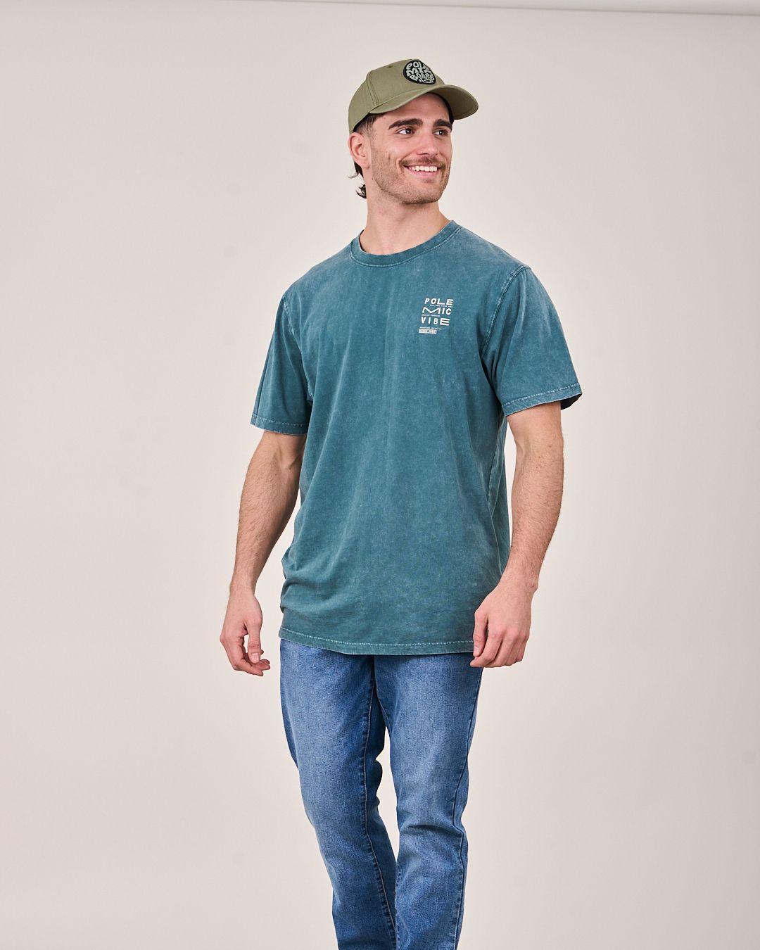 Jeans Azul procesado Slim Fit 4747 Polemic-3