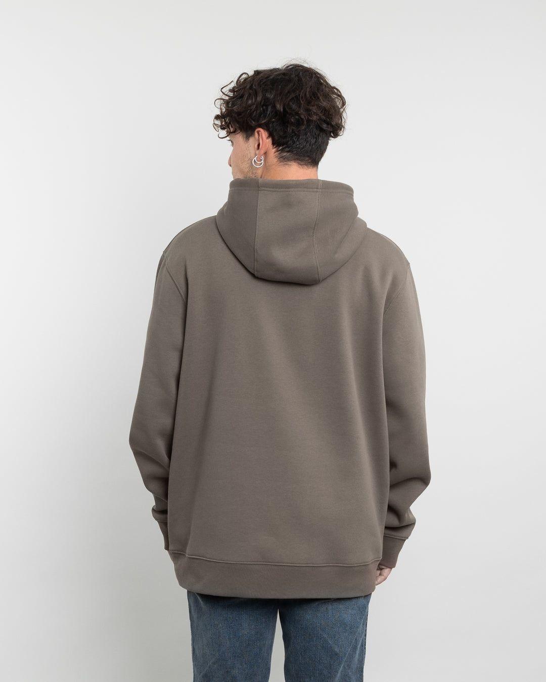 Poleron tipo canguro sin cierre Invierno Verde POLEMIC-2