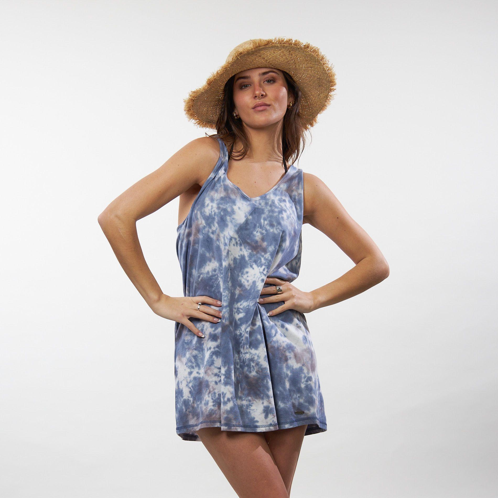 Vestido corto Tank Tie Die US5709 - Polemic Girl-1