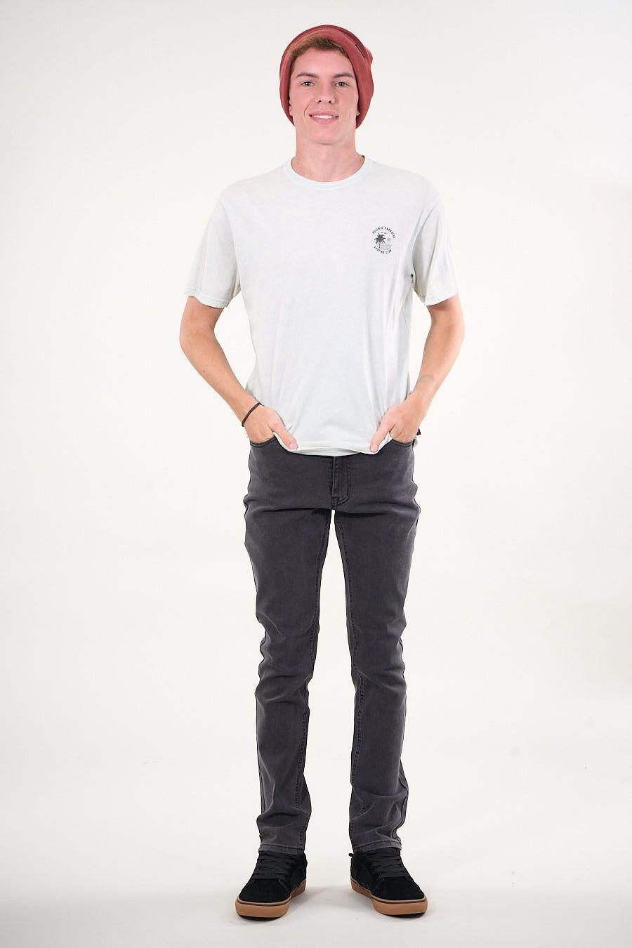 Jeans Denim Slim Fit Negro wi4330 Polemic-3