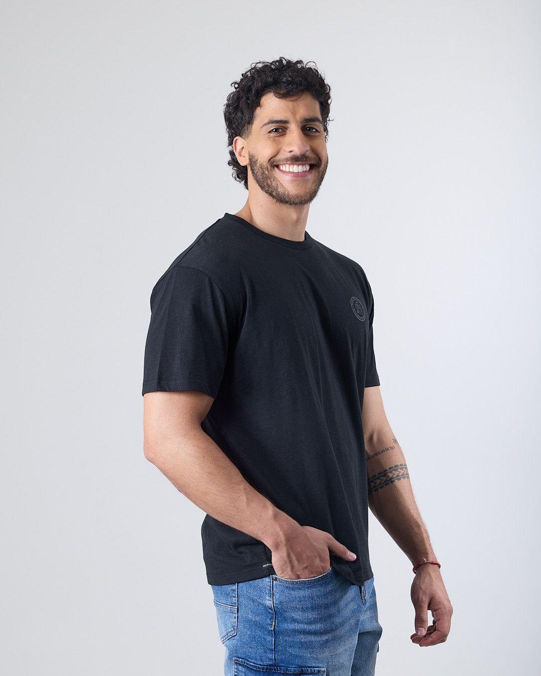 Polera hombre manga corta tipo Bambu XV1700 Polemic-3