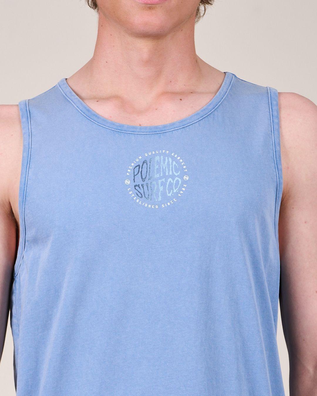 Polera Musculosa procesada Classic 1395  Polemic-4