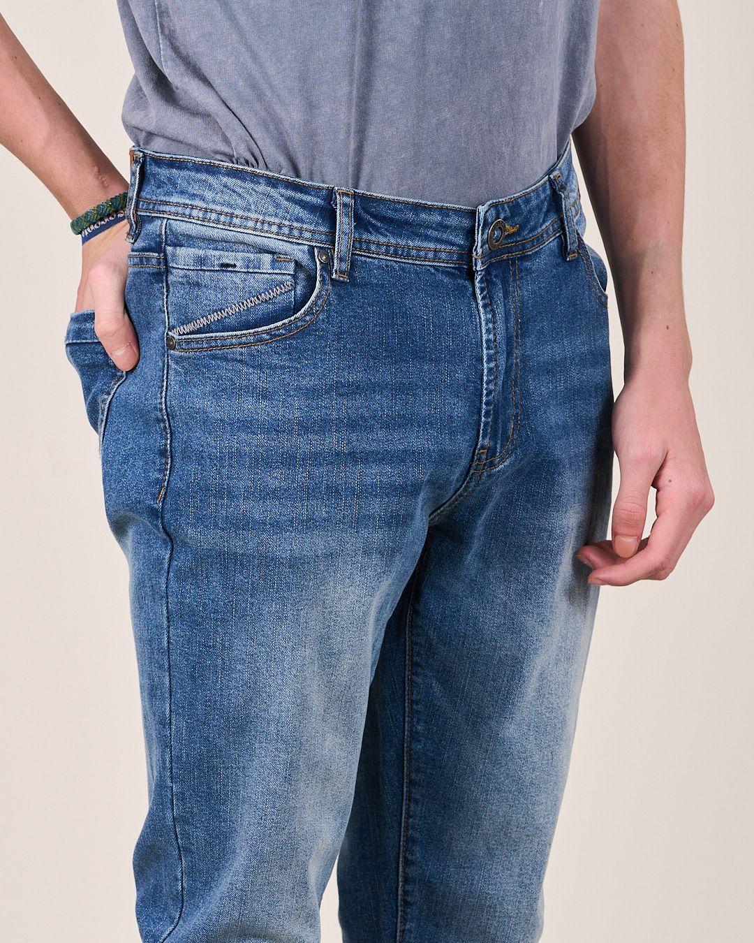 Jeans Azul Slim Fit 4347 niño Polemic-4