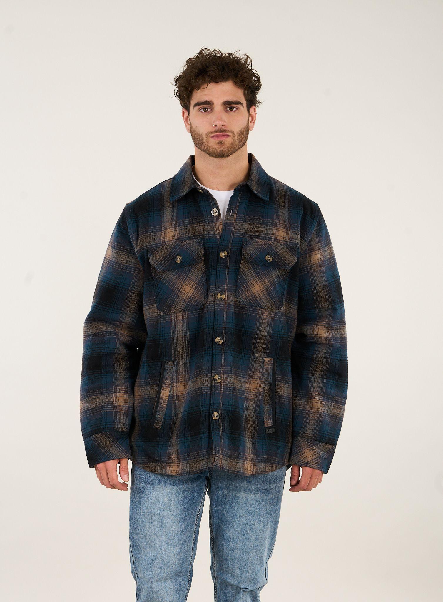 Chaqueta Leñadora Hombre Camisa A Cuadros -  UI9789 Polemic-0