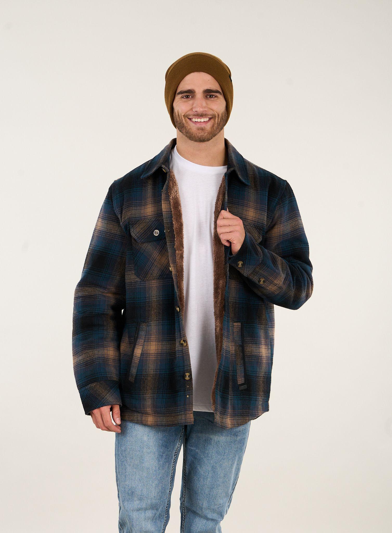 Chaqueta Leñadora Hombre Camisa A Cuadros -  UI9789 Polemic-1