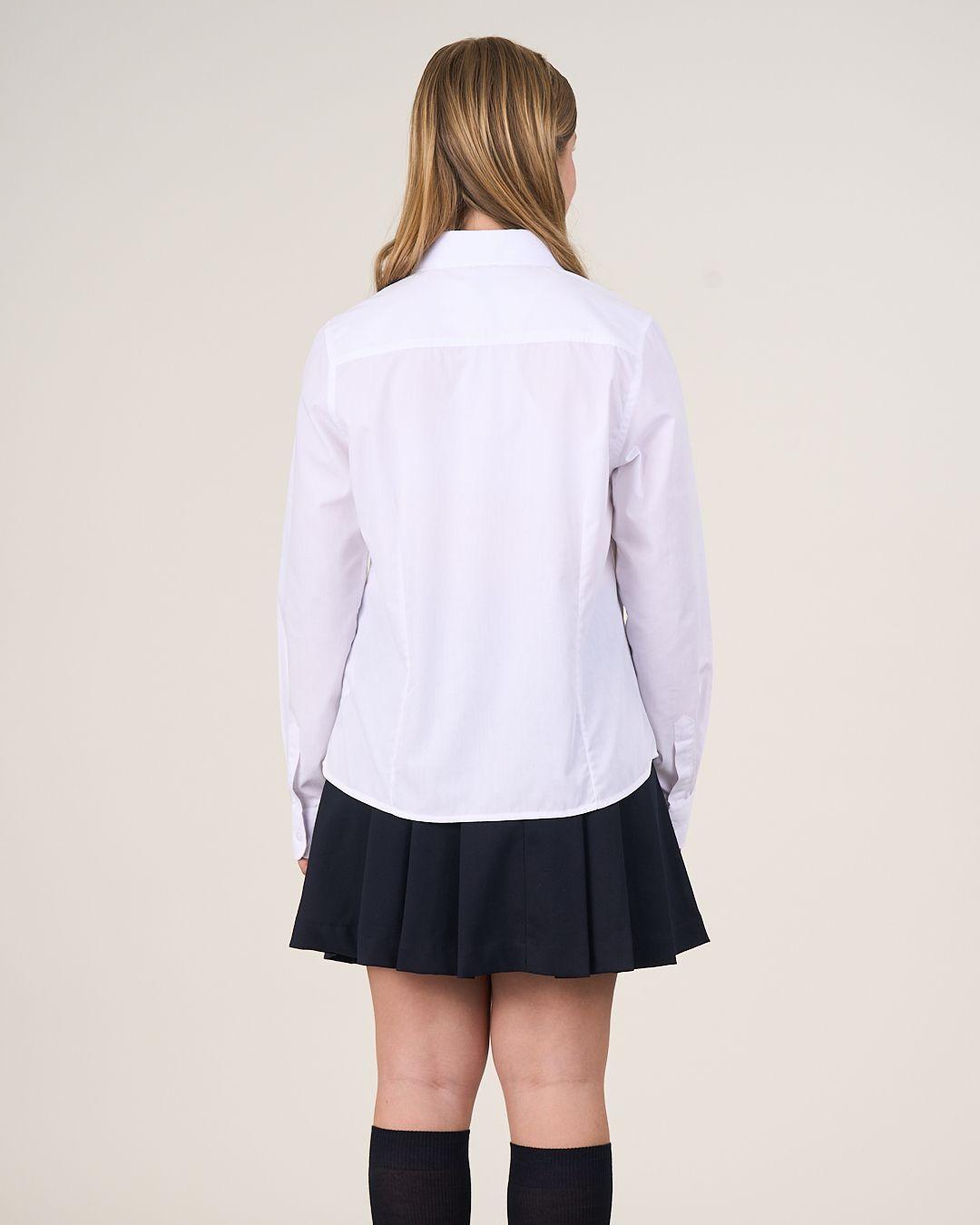Blusa escolar niña talla 12 a 18 Polemic-3