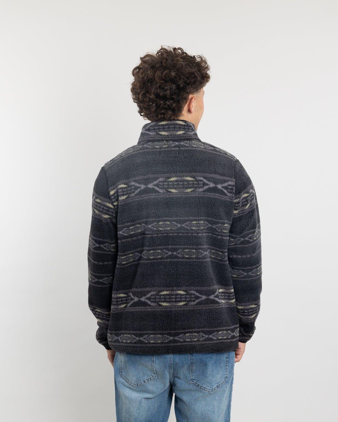 Polerón Juvenil Mini Sherpa estampado sin gorro Polemic-3