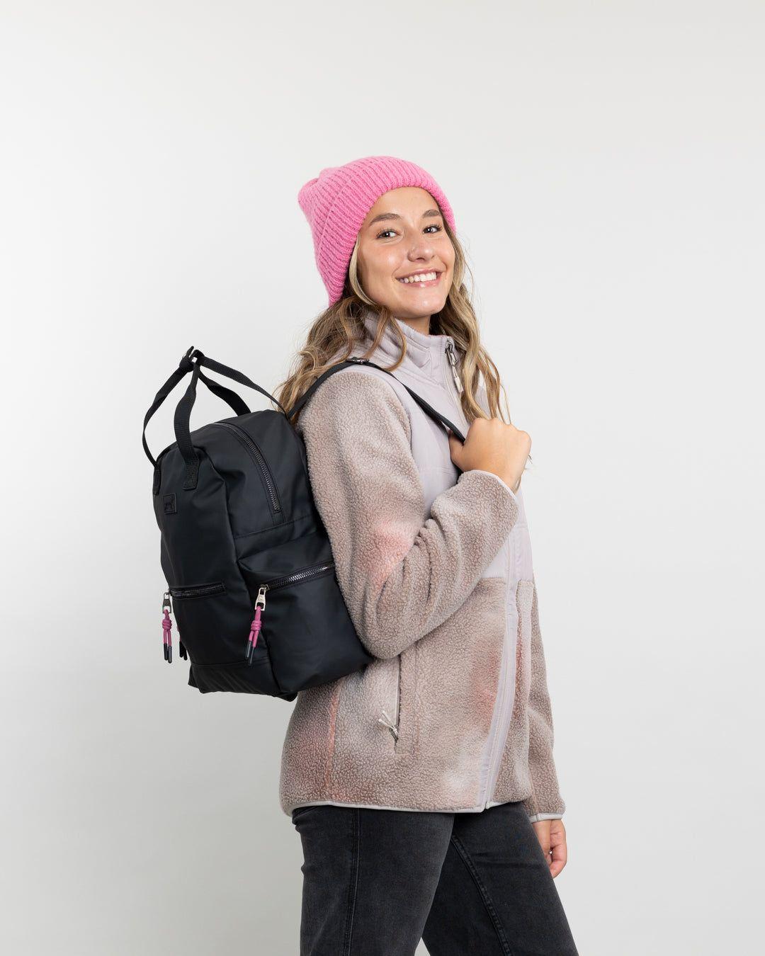 Poleron mujer polar sherpa con Acolchado plano Polemic-4