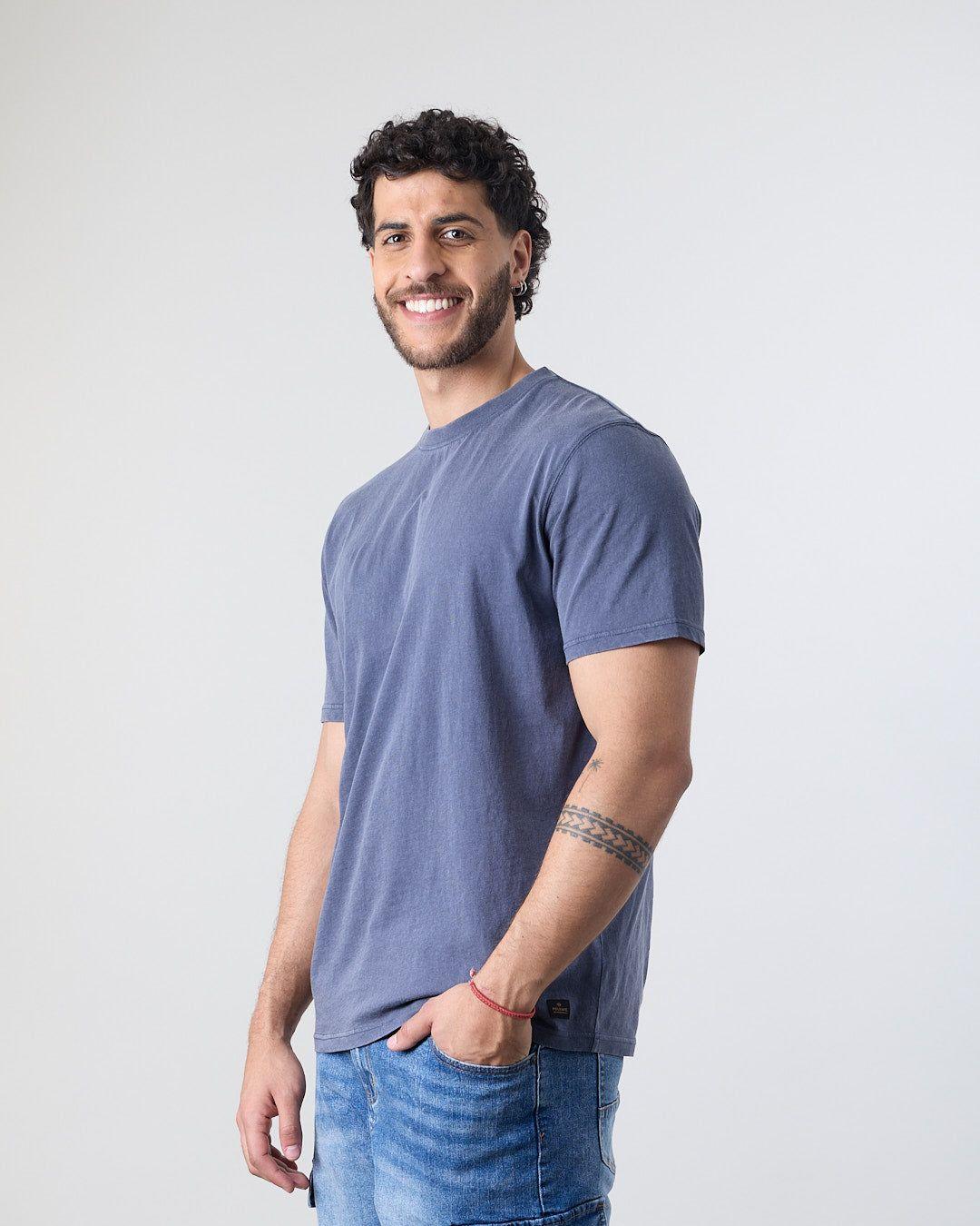 Polera hombre manga corta Solid 1776 Polemic-2