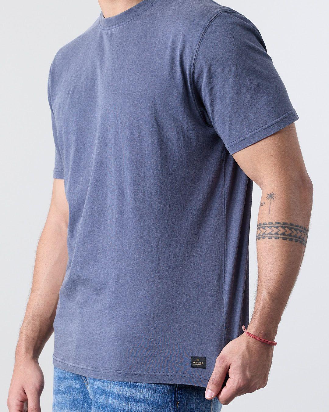 Polera hombre manga corta Solid 1776 Polemic-3