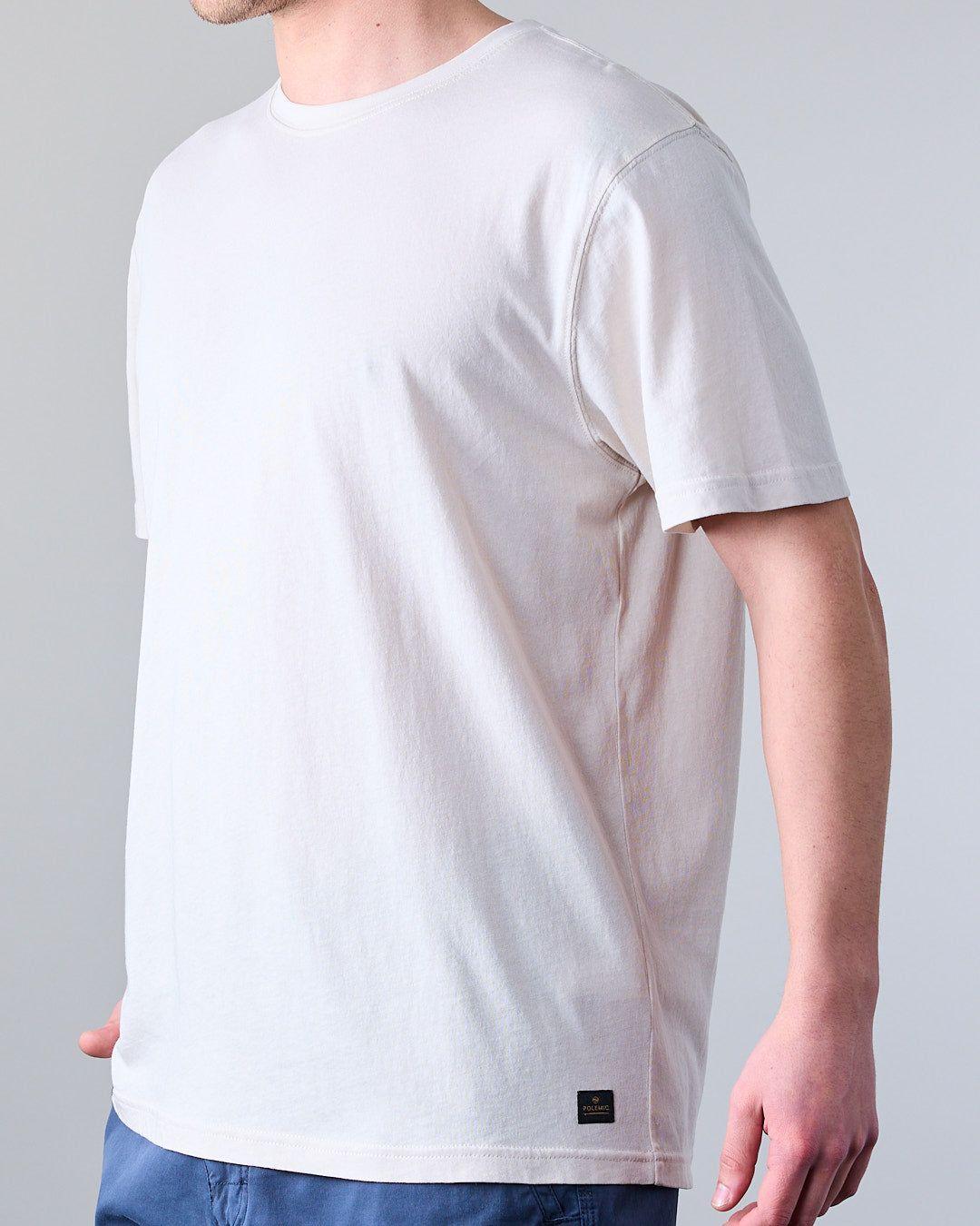 Polera hombre manga corta Lisa 1770 Polemic-3