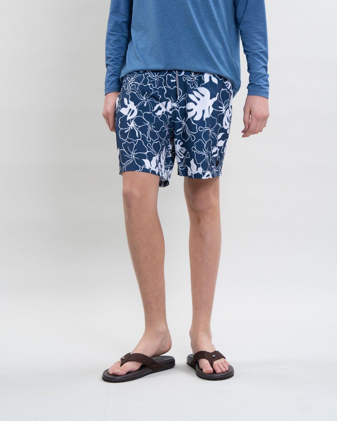 Traje de baño Juvenil pretina elasticada Hawaii Polemic-0