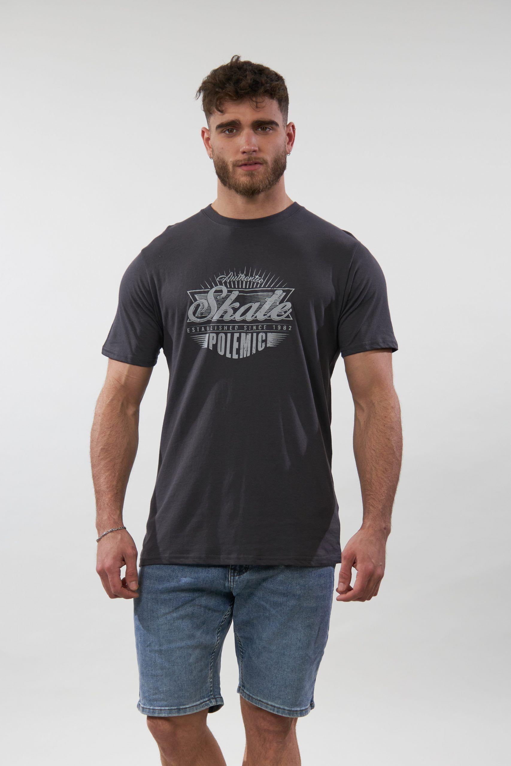 Polera manga corta Skater Tailored Fit TV1703 POLEMIC-0