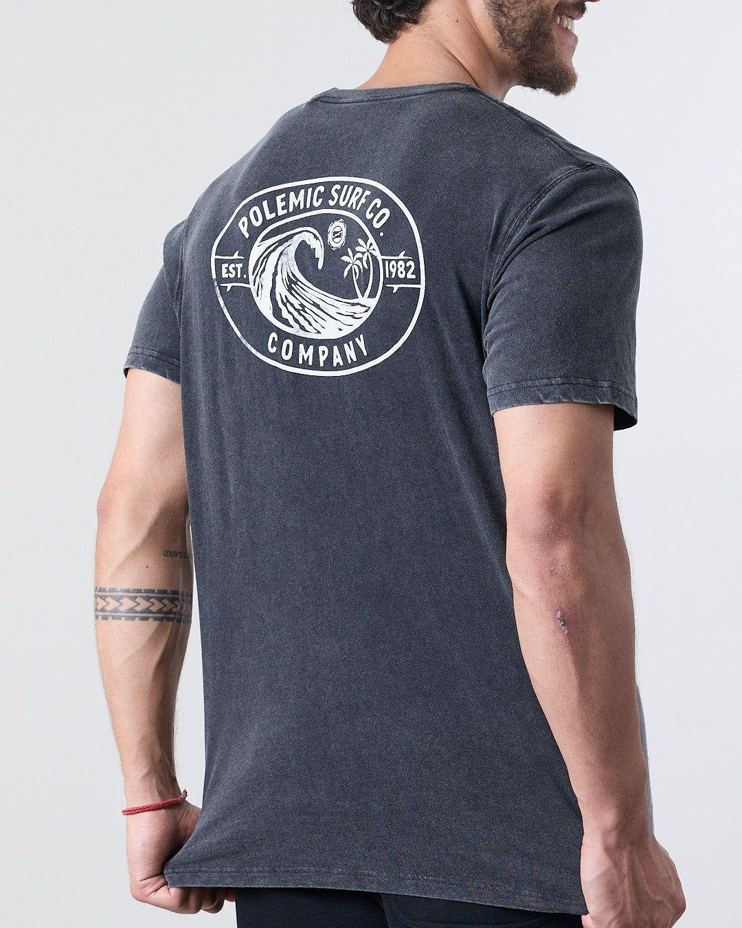 Polera hombre manga corta Company 1775 Polemic-3