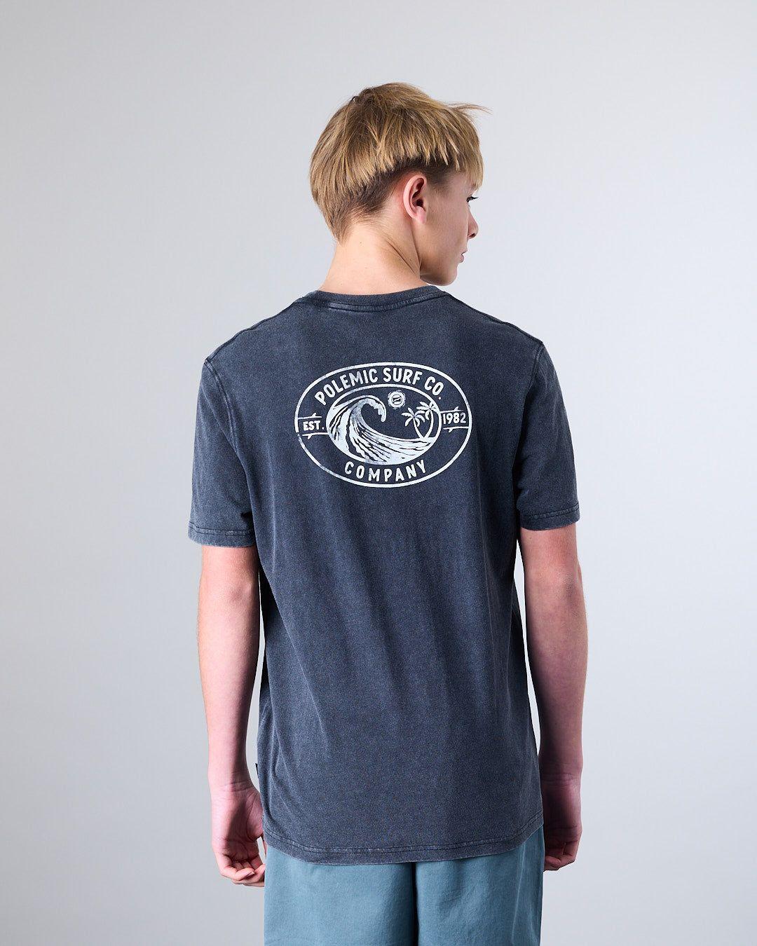 Polera junior manga corta Company XV1375 Polemic-1