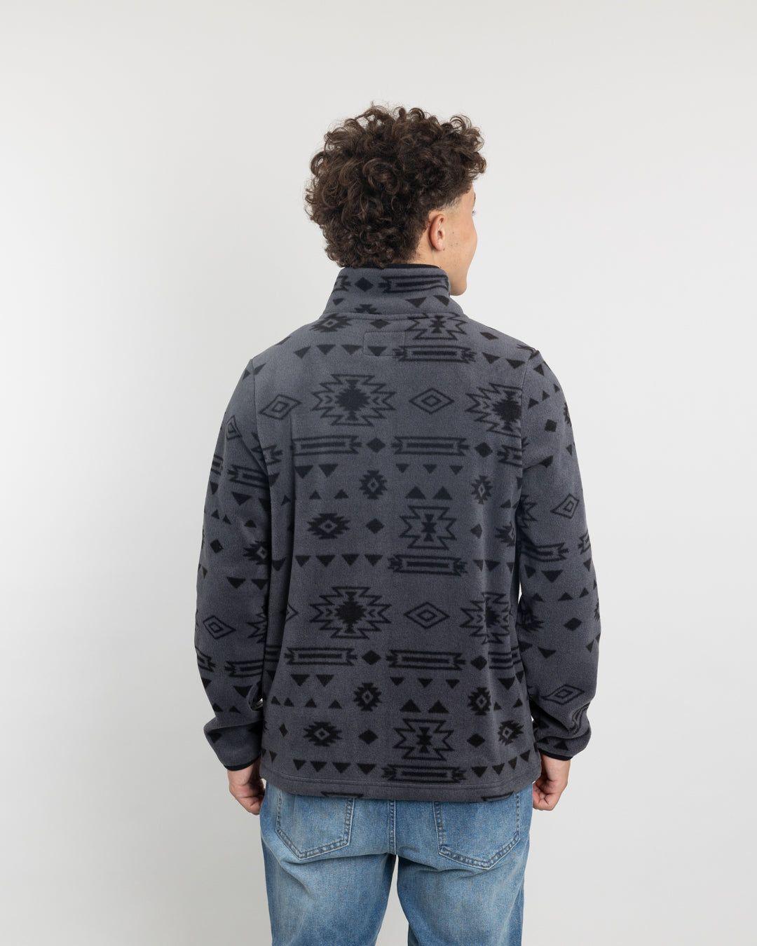 Polerón Juvenil Polar micropolar Rustico sin gorro Polemic-2