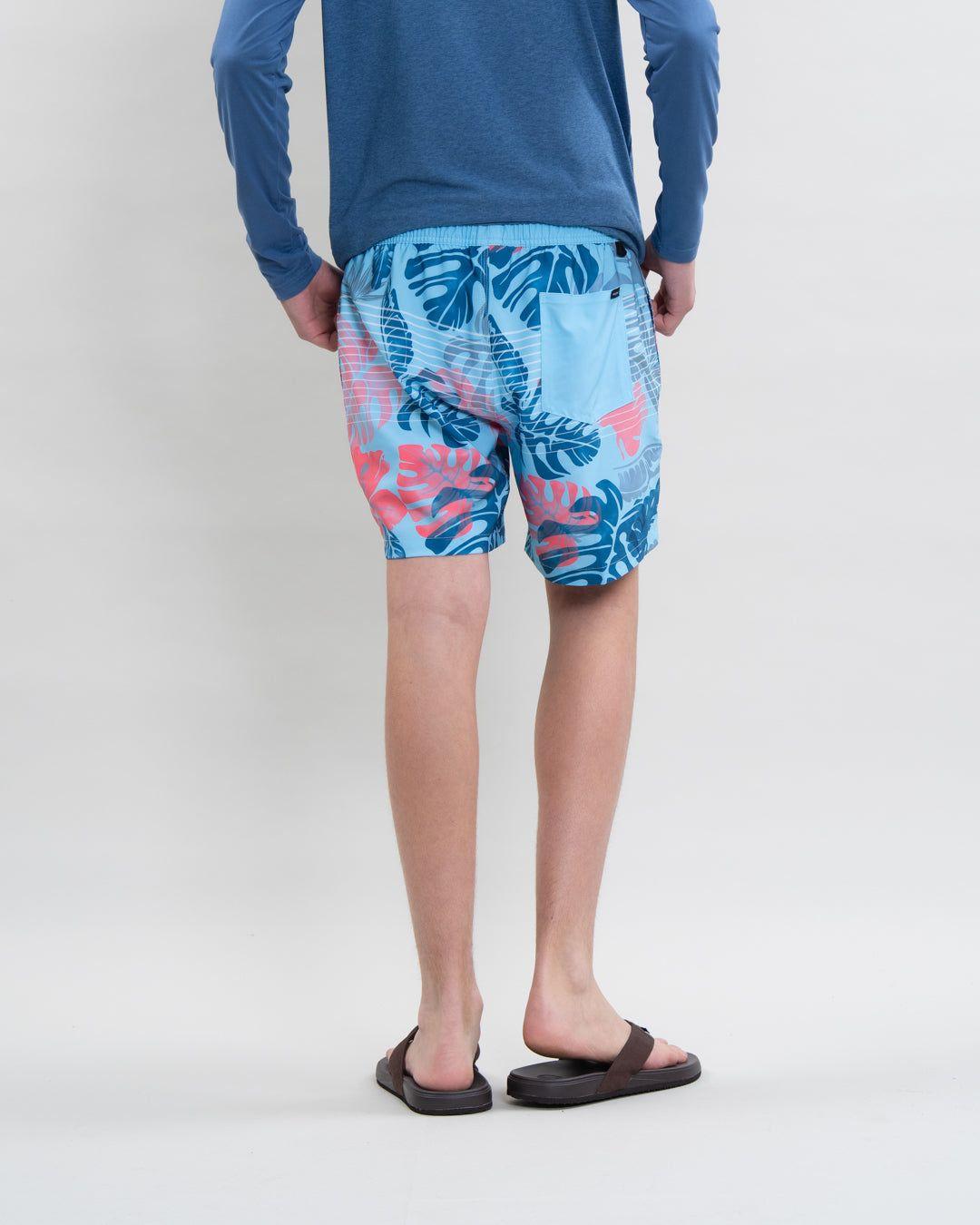 Traje de baño Juvenil pretina elasticada Leaf Polemic-4