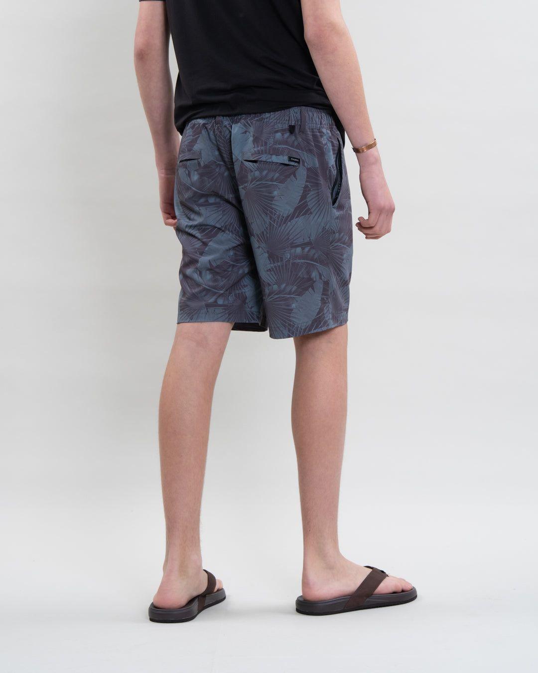 Traje de baño Juvenil pretina elasticada Castor Gris Polemic-3