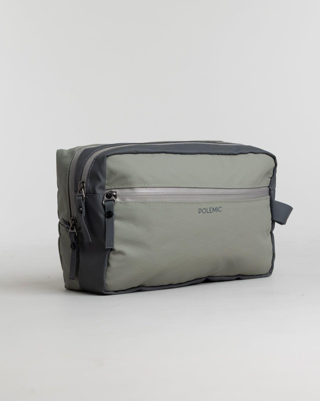 Neceser hombre 4,8L Organizador de viaje Verde Polemic-2