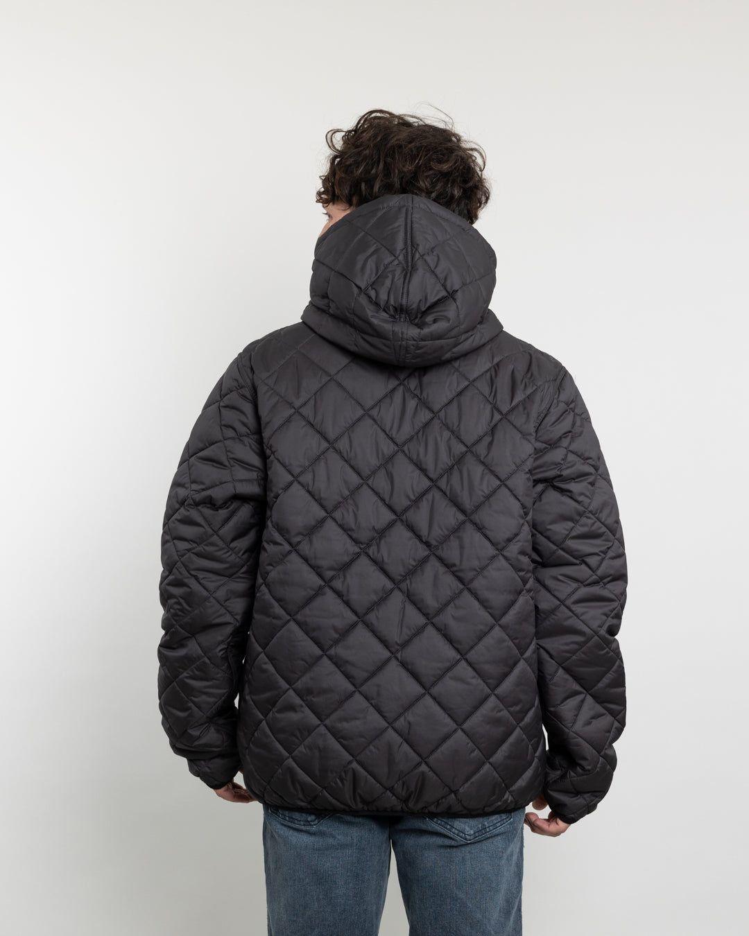 Parka Hombre Waterproof con acolchado Negro Polemic-3