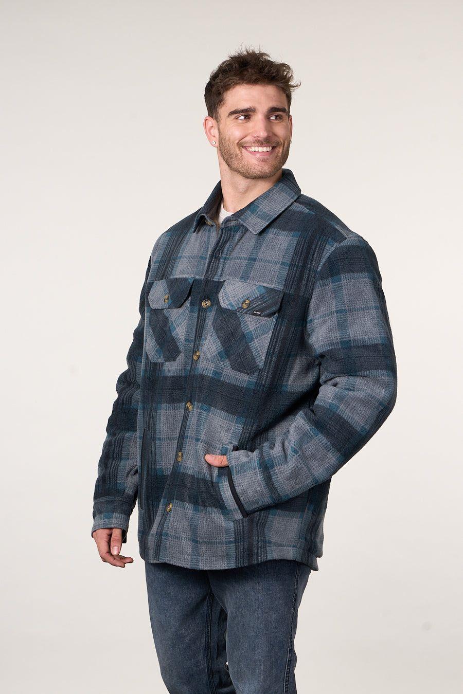 Camisa Campera Polar Sherpa Hombre Polemic-3