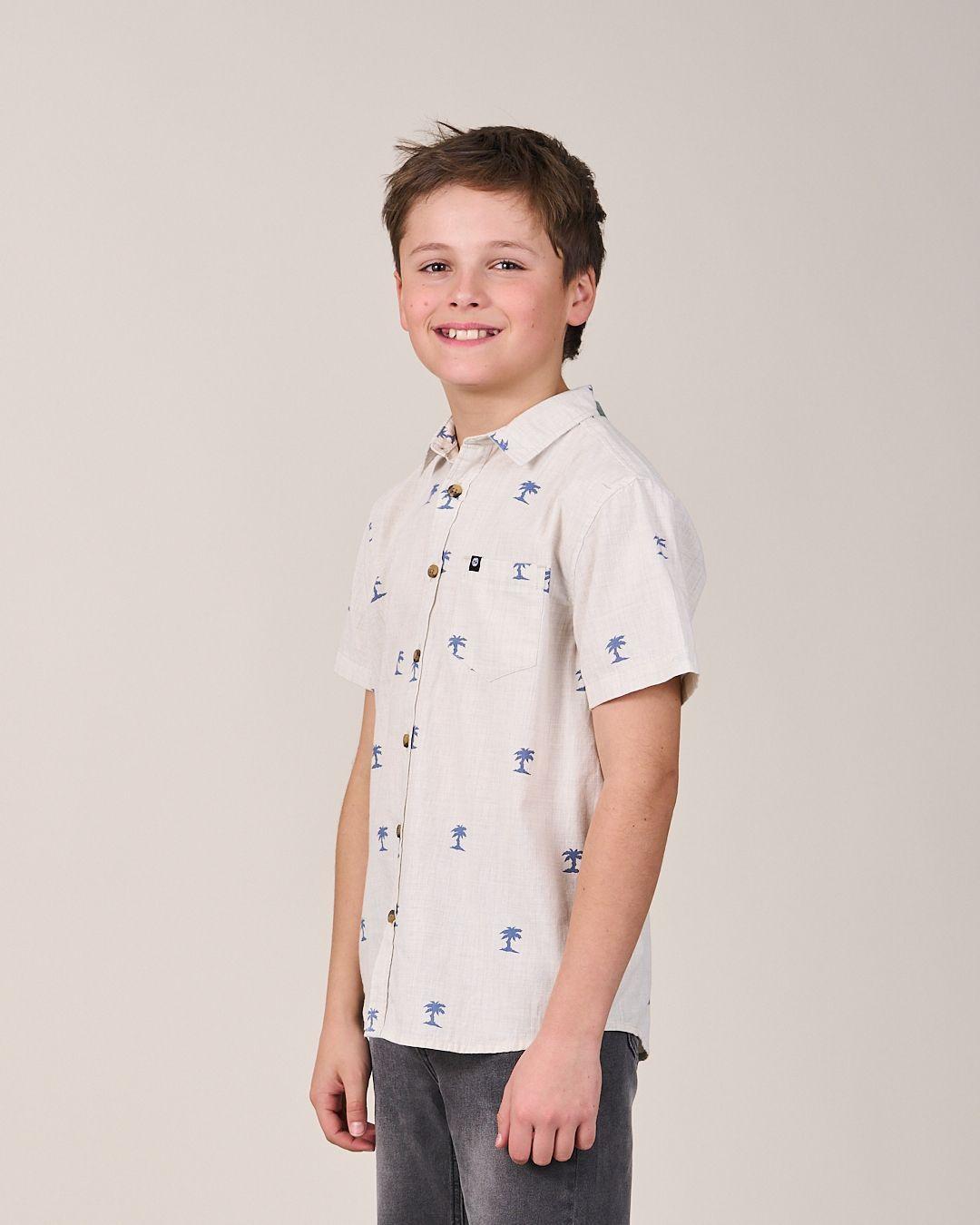 Camisa Print manga corta 5167 niño Polemic-2