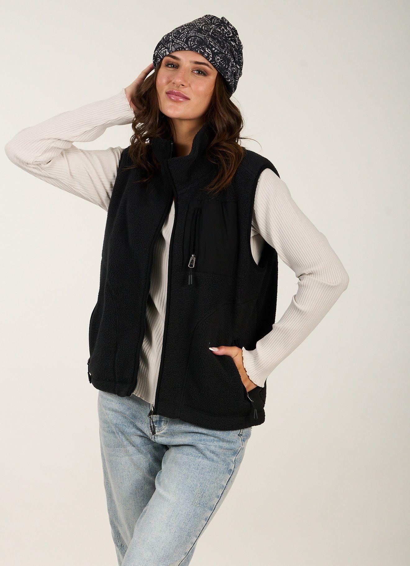 Poleron Sin Mangas Vest Look Sherpa Polemic-0