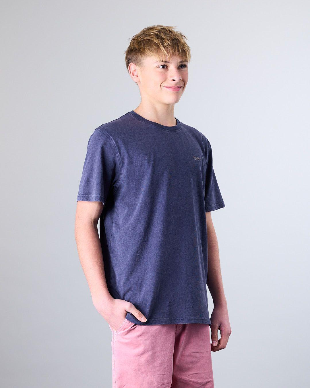 Polera junior manga corta Solid XV1373 Polemic-3