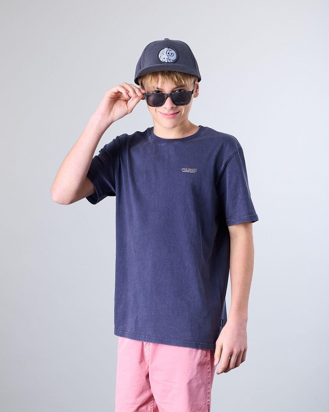 Polera junior manga corta Solid XV1373 Polemic-4