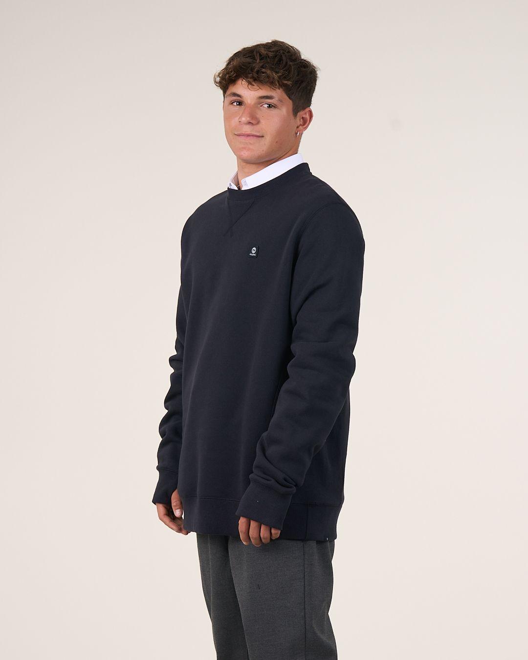 Poleron Escolar cuello Polo (S a XL) Polemic-4